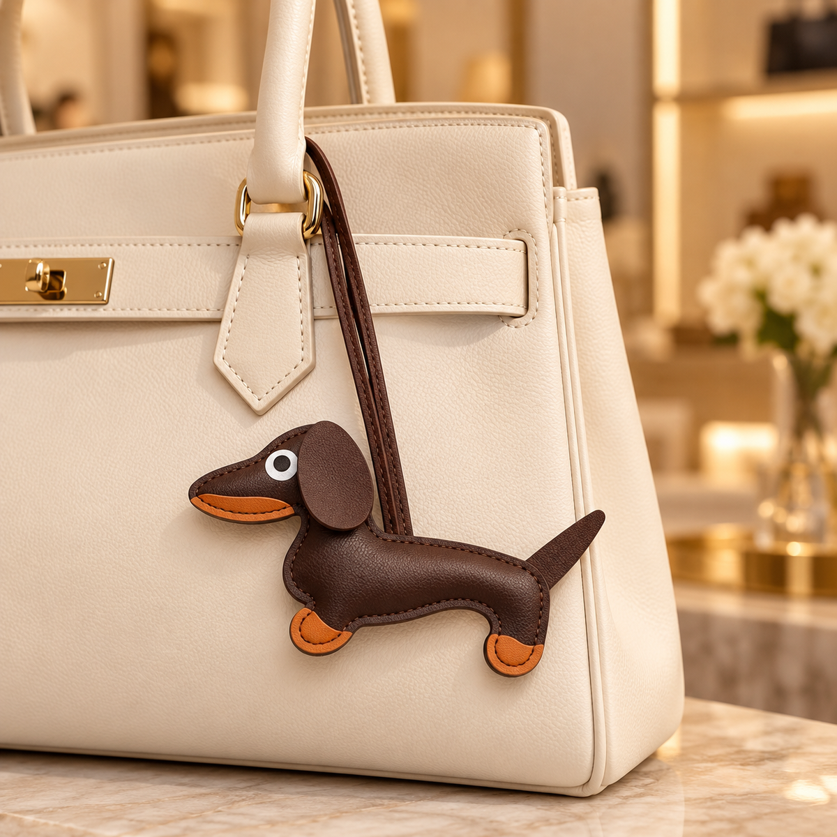 Dachshund Bag Charm